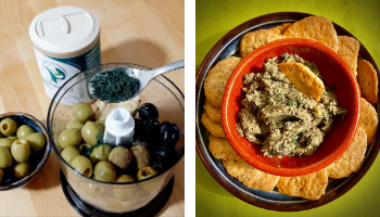 Tapenade con espirulina
